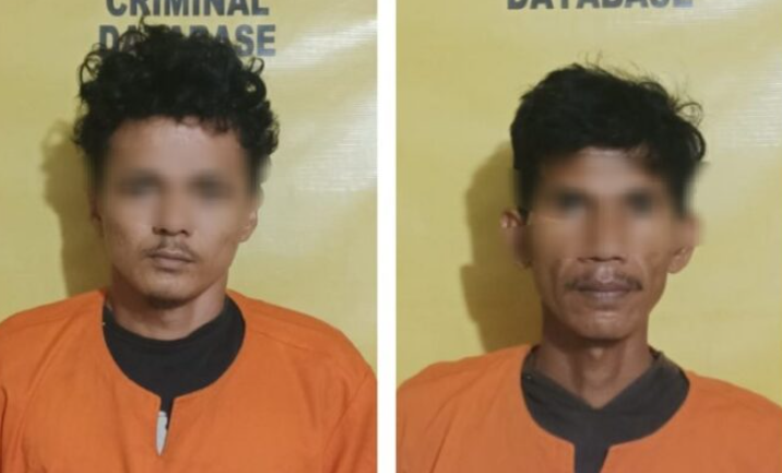 Dua Pemuda Tersangka Pencurian di Rumah Pj Gubernur Riau
