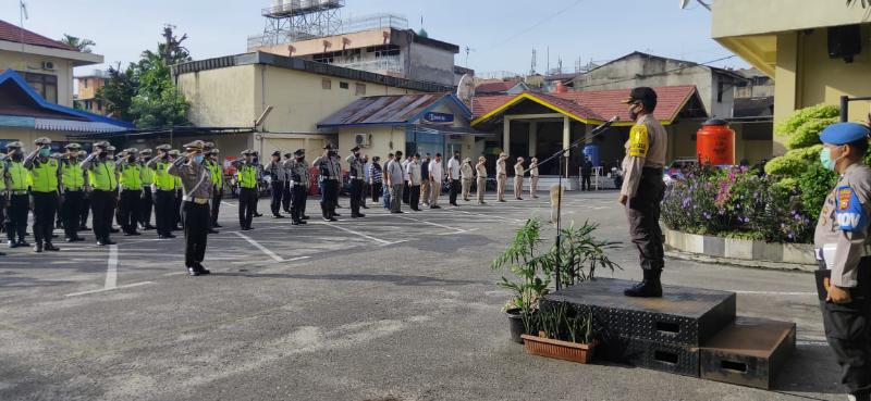 Apel Pasukan Lancang Kuning 2020 Polresta Pekanbaru