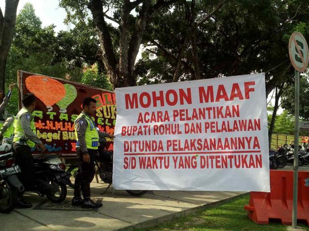 Suparman Dan Haris Dilantik di Jakarta Tamparan Buat Plt Gubri