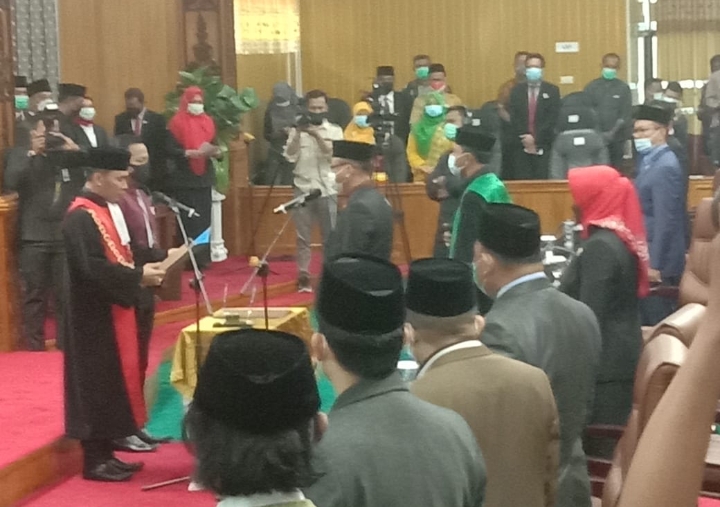 Sofyan Resmi Menjabat Wakil Ketua DPRD Kabupaten Bengkalis.