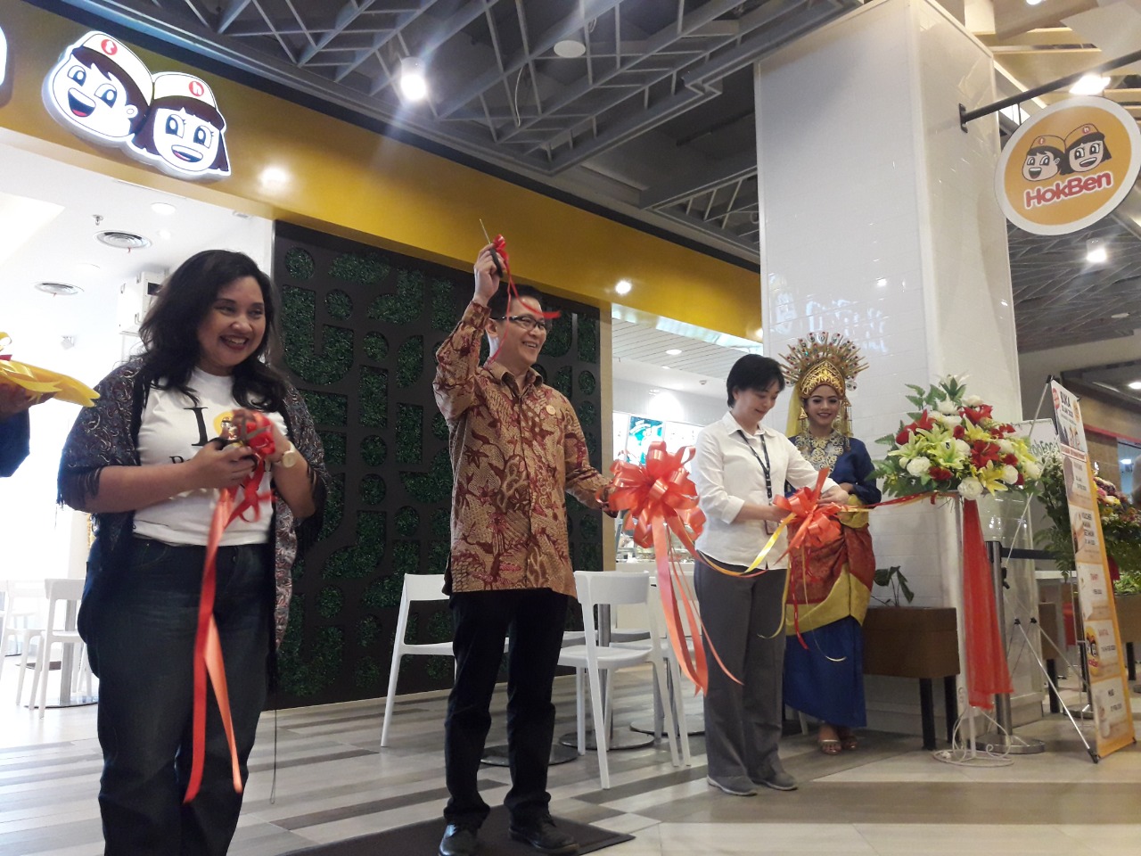 Jawab Permintaan Customer, HokBen Buka Store Pertamanya di Pekanbaru