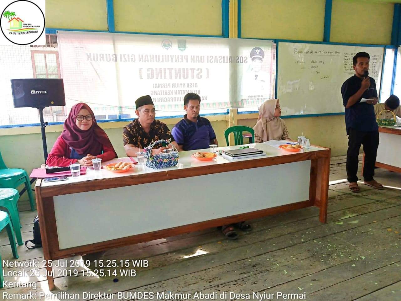 Marzuki Terpilih Jadi Direktur BUMDesa Makmur Abadi Desa Nyiur Permai