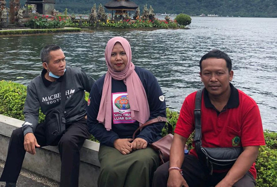 Perjuangkan Nasib Perangkat Desa, PPDI Riau Kunjungi PPDI Bali