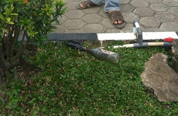 Selain Bank Riau Kepri, Bank BNI 46 Cabang Tembilahan Turut Dibom Molotov