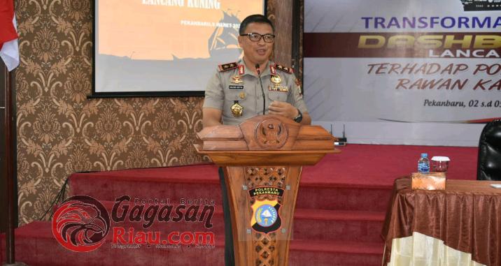 Kapolda Riau Tutup Secara Resmi Pelatihan Dashboard Lancang Kuning Nusantara