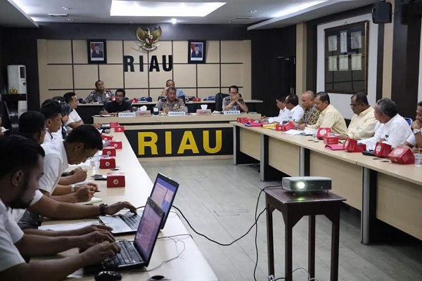 Hadapi Bulan Suci Ramadhan, Polda Riau Gelar Rakor Ketahanan Pangan