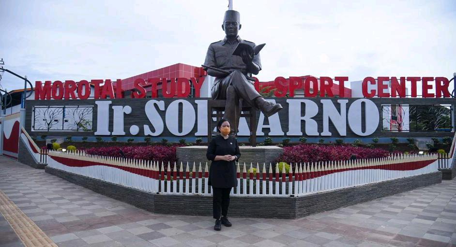 Resmikan Monumen Soekarno, Puan: Pembangunan di Jawa Harus Bisa Dirasakan Anak-anak Morotai
