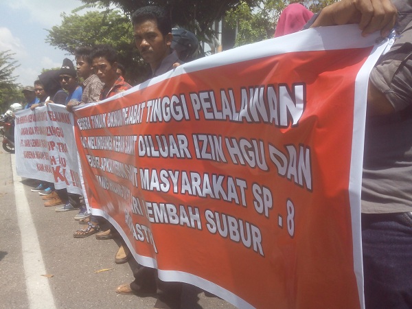 Masyarakat: Kuburan Nenek Moyang Kami Ditanami Sawit Oleh PT SLS