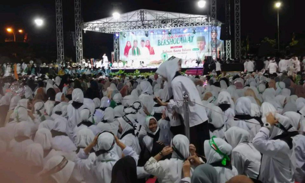 Tahun Baru Islam, Ribuan Masyarakat Pelalawan Bersholawat