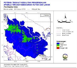 Jumlah Hotspot di Riau Menurun Drastis