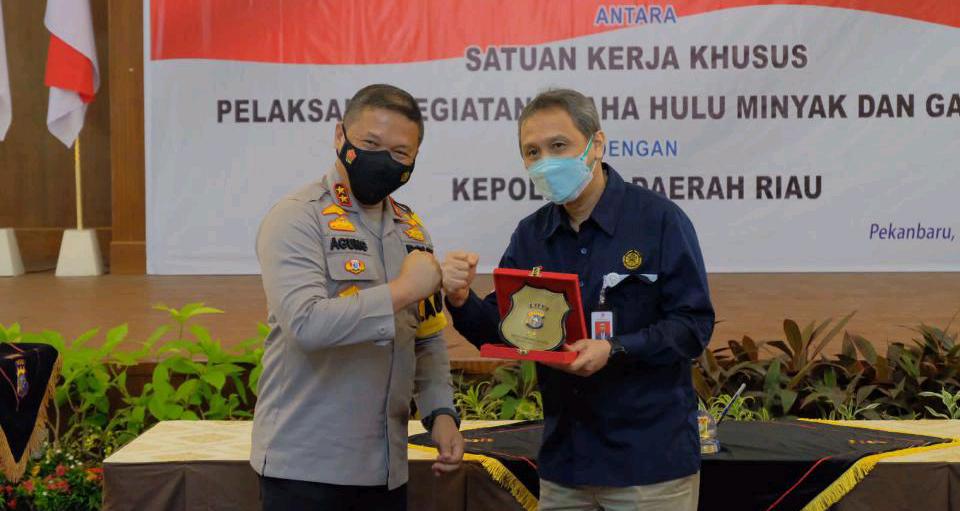 Kapolda Riau Dukung Bisnis SKK Migas Siap Kelola Keamanan