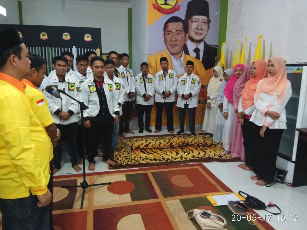 DPD Partai Berkarya Inhil Kukuhkan Kepengurusan Majelis Zikir Berkarya