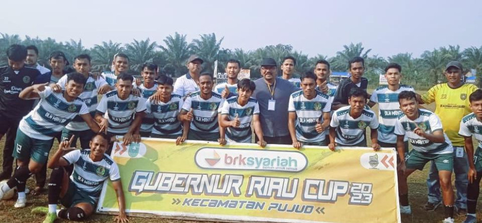 Tim Sepakbola DLH Mantap FC Rohil Melaju ke Semifinal Piala Gubernur Riau