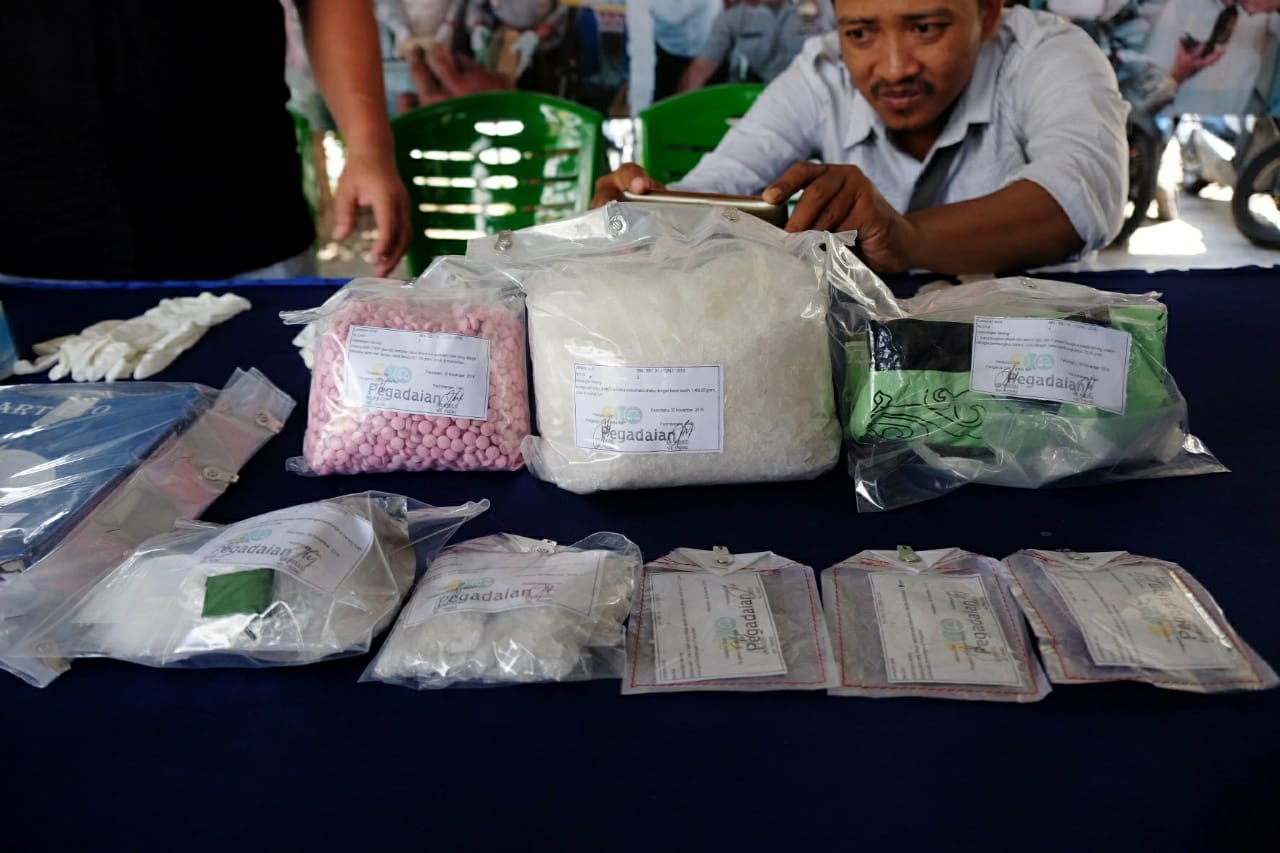 4 Pengedar Narkoba Disikat Polsek Lima Puluh Polresta Pekanbaru