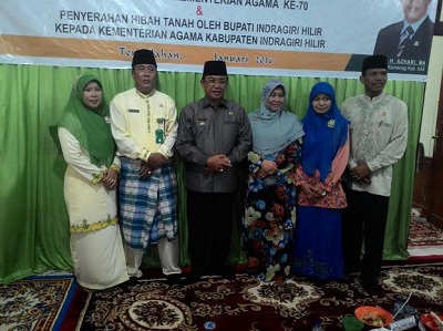 HM. Wardan Hadiri Milad Amal Bhakti Kemenag Inhil