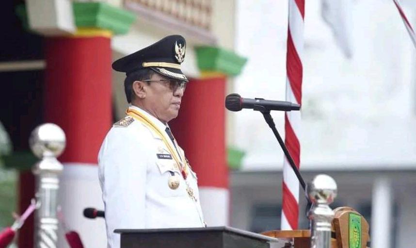 Bupati Inhil Jadi Irup Upacara HUT RI ke 78