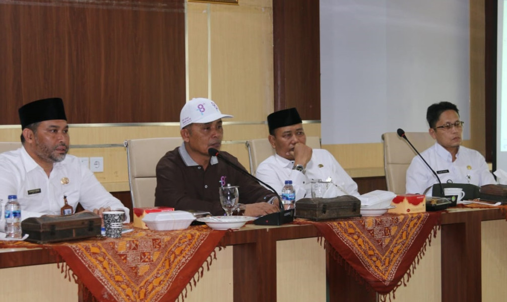 Pj Bupati Inhil Gelar Rapat Persiapan Evaluasi Kinerja Tahun 2023