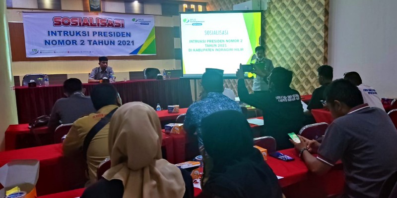 BP Jamsostek Gelar FGD Inpres Nomor 2 Tahun 2021 ke Organisasi Pers Inhil