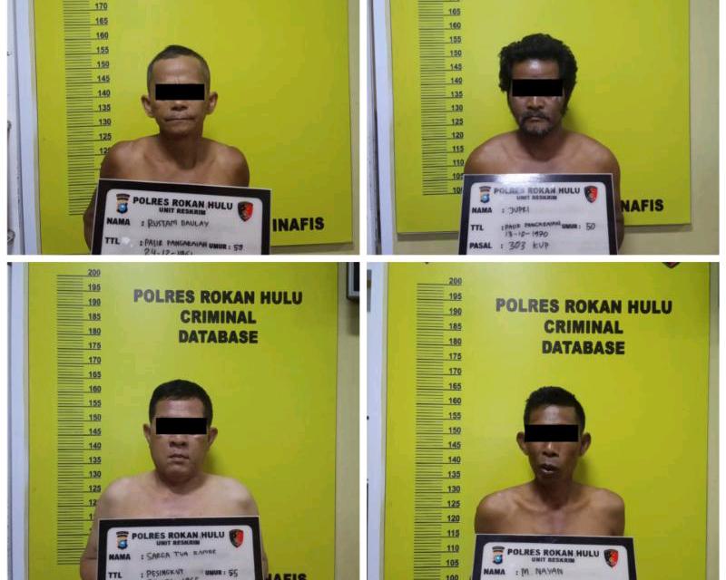 Penjudi Tebak Angka Jenis KIM Ditangkap Polisi