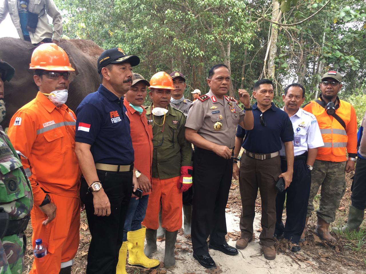 Kapolda Riau: Kita Serius Tangani Karhutla Pelaku akan Ditindak Tegas