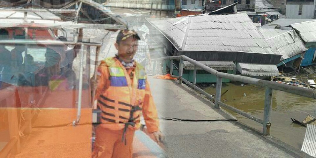Gerak Cepat Tim TRC BPBD Inhil Langsung Evakuasi Warga, Tanah Longsor