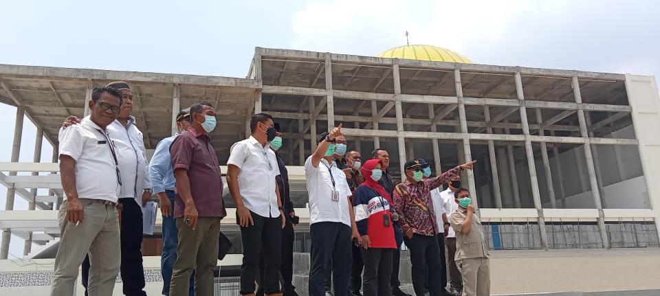 Komisi IV DPRD Pekanbaru Lakukan Kunjungan Lapangan Pembangunan Islamic Center Pekanbaru
