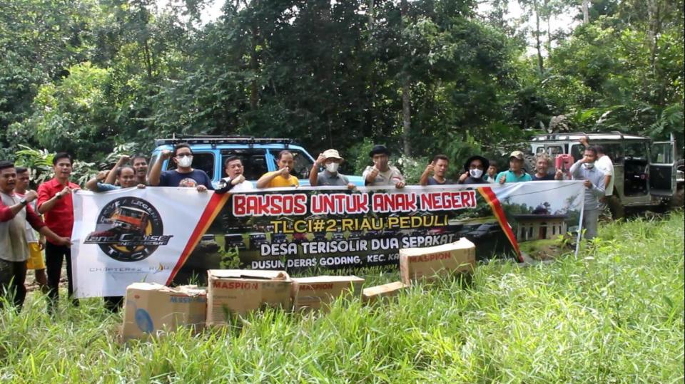 Gelar Baksos, TLCI Chapter #2 Riau Berhasil Terobos Daerah Terisolir