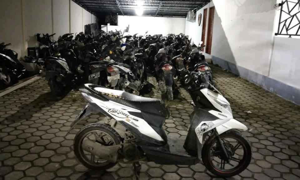AL Curi Sepeda Motor di Jalan Sudirman Kelurahan Tembilahan