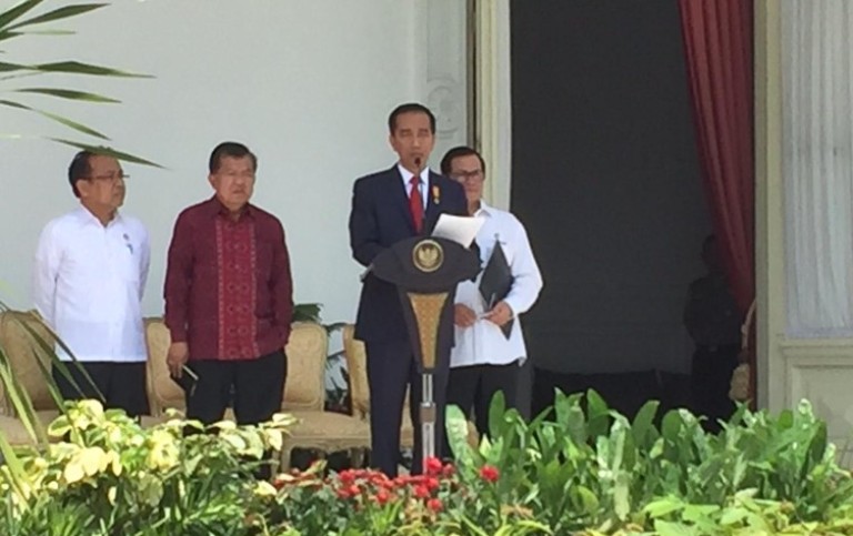 Siang Ini Dilantik, Jokowi Umumkan Reshuffle Kabinet