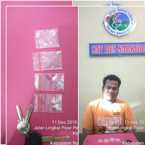 Kasus Narkoba di Rohul, MW Ditangkap, Si Dores Malah Kabur