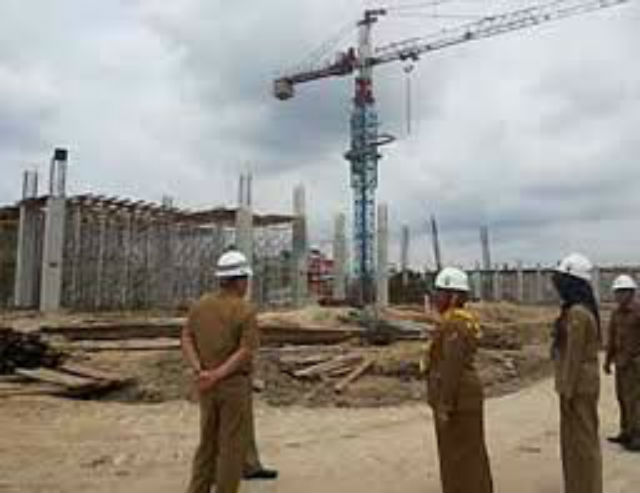 Pembangunan RSUD Pekanbaru Gagal Dilanjutkan Terkendala Anggaran Mangkrak Hingga Awal 2017