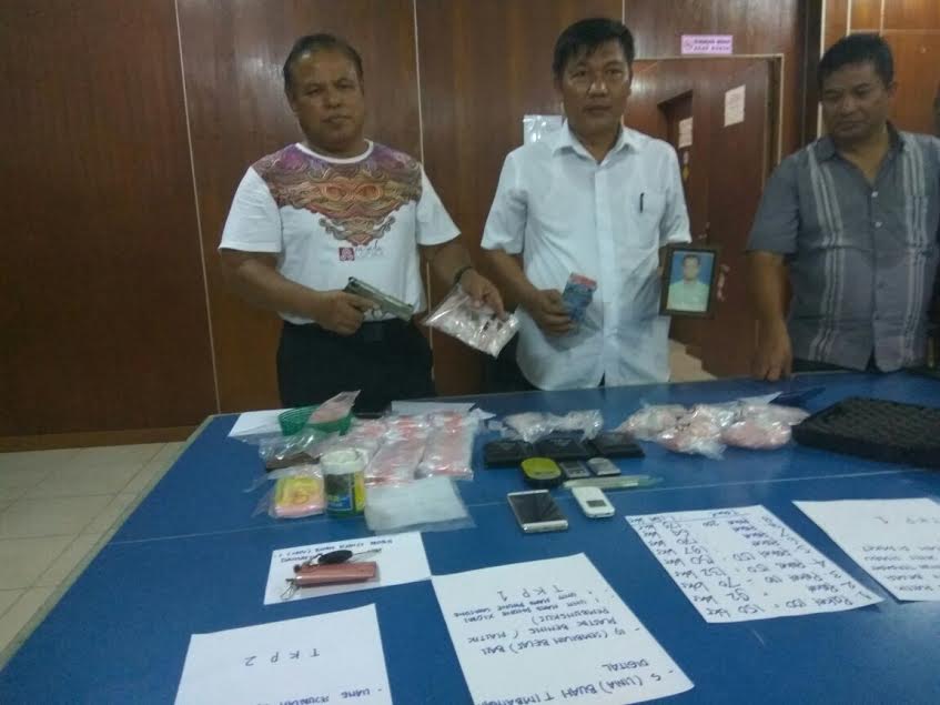 Kampung Dalam Digrebek, 1.184 Paket Sabu Diamankan