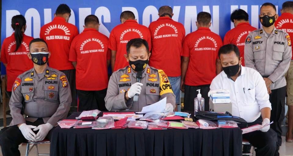 Hasil Operasi Antik Lancang Kuning 2021 Polres Rohul