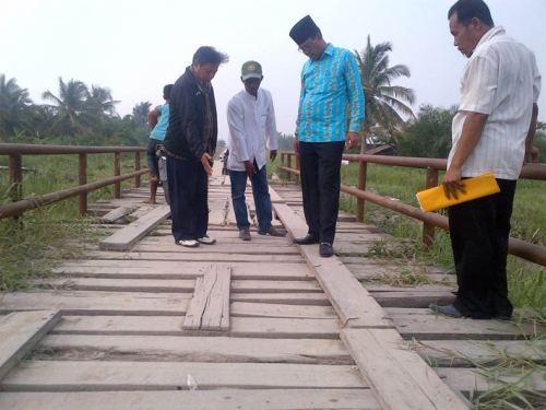 Pembangunan Infrastruktur Jalan dan Jembatan Prioritas Utama Pemkab Rohil