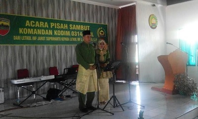 Bupati Inhil Merasa Kehilangan Sosok Letkol Inf Jarot Suprihanto