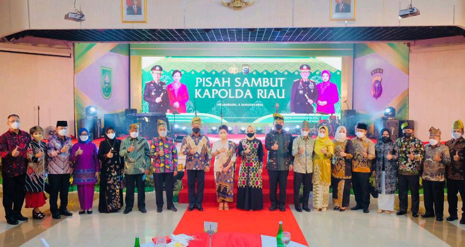 Malam Pisah Sambut Kapolda Riau