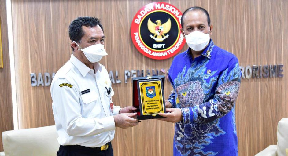 Bahas Rencana Aksi Pencegahan Ekstremisme, Dirjen Bina Pemdes Kunjungi Kepala BNPT