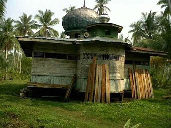Camat Mandah Sebut Masjid Tua di Dusun Puleh 2017 Sudah Dianggarkan Renovasi