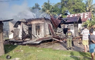 Kamarudin Rugi Sekitar Rp100 Juta karena Rumahnya Dilalap si Jago Merah