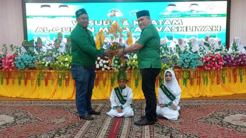 35 Murid MDTA Alwasliyah Bagansiapiapi di Wisuda