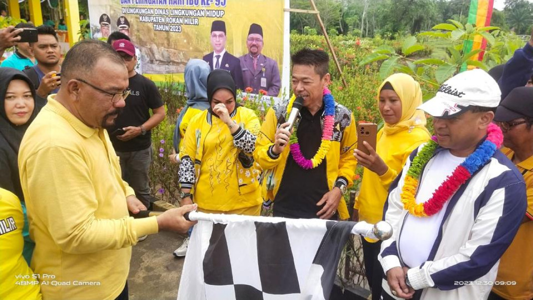 DLH Gelar Syukuran HUT Rohil ke 24, Hari Ibu yang ke 95 dan Raihan Prestasi Kota Bersih se Riau