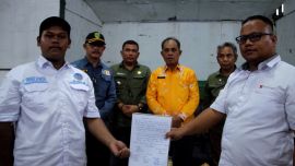 Pj Bupati Inhil Turun Langsung Mediasi Konflik Hama Kumbang Di Kecamatan Pelangiran