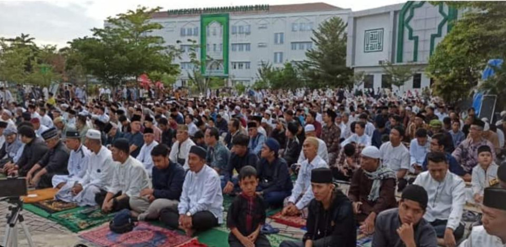 Muhammadiyah Pekanbaru Sediakan 13 Lokasi Shalat Idul Adha