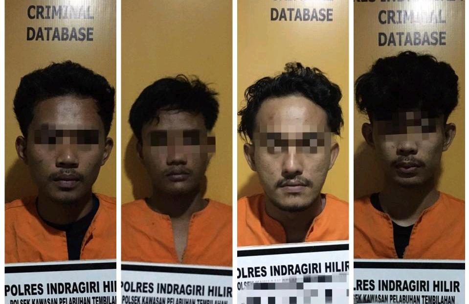 Preman Tanggung Curi Rokok di Toko Jalan Yos Sudarso Tembilahan