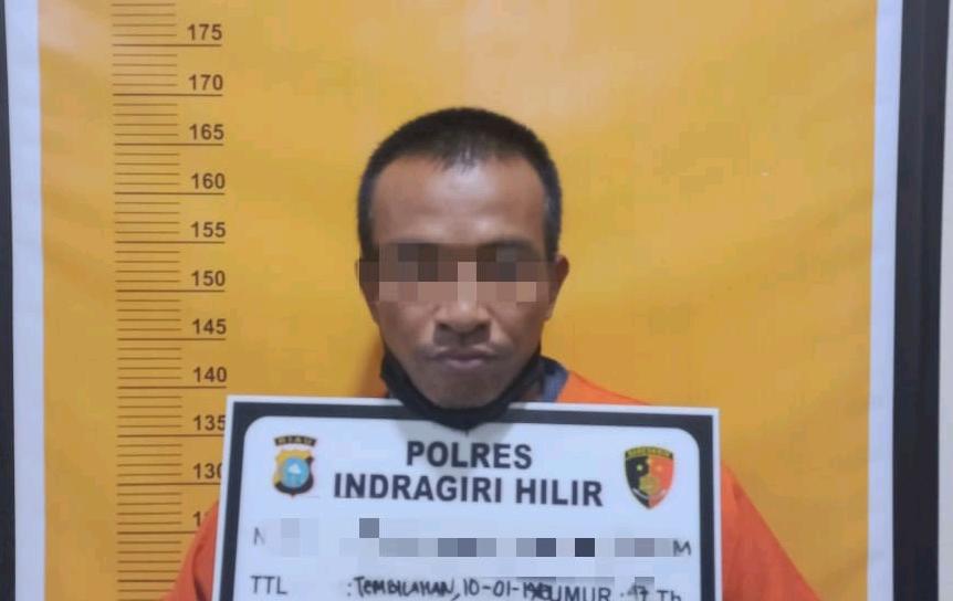 Petani di Tembilahan Dibekukan, Barang Bukti 0.54 Gram Sabu