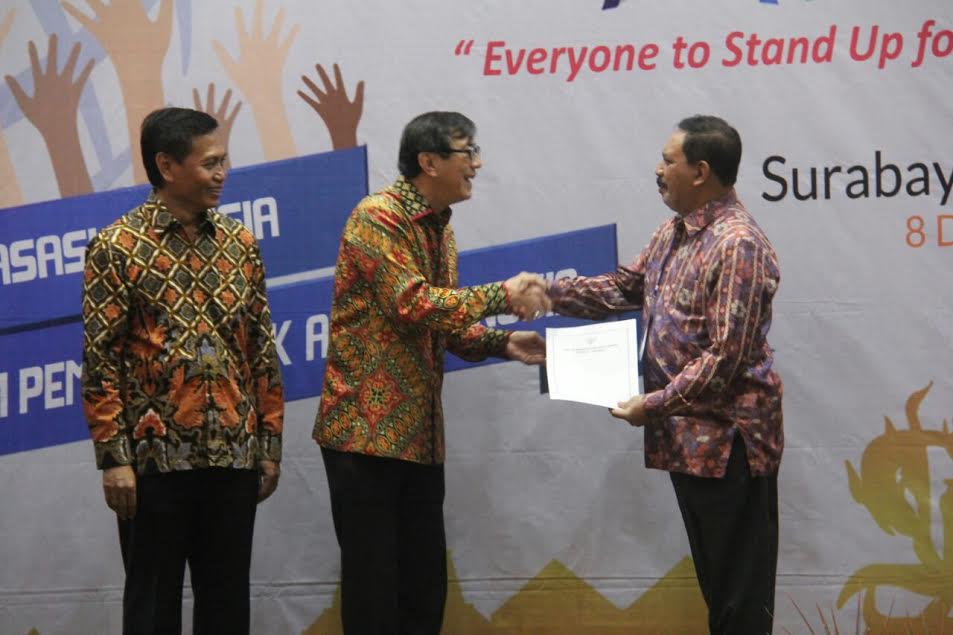 Kabupaten Inhil Kembali Dapat Penghargaan Peduli HAM Tingkat Nasional