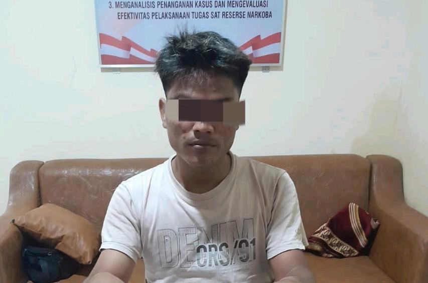 Asik Duduk di Warung, DPO Narkoba di Tangkap Ojoloyo