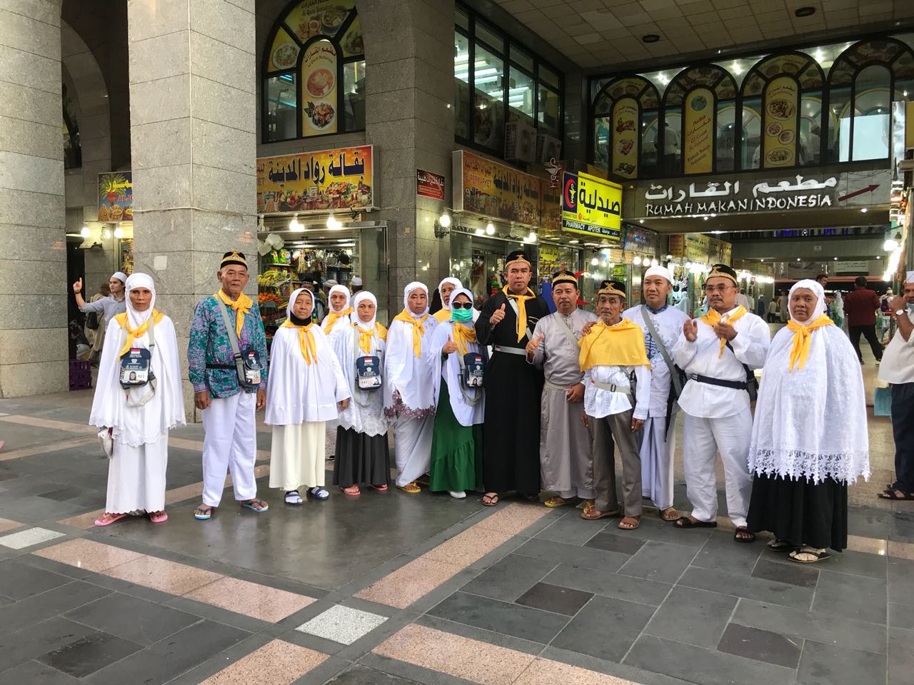 Jemaah Haji Asal Inhil Mendarat di Kota Madinatull Munawwarah