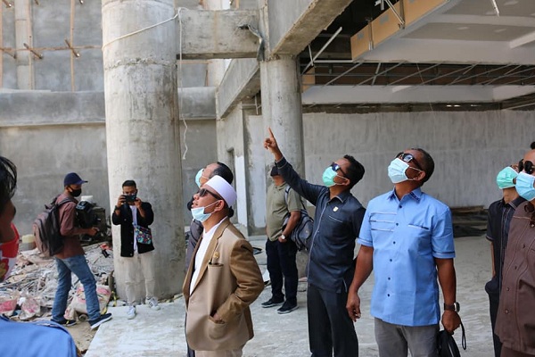 Tinjau Progress Pembangunan, Sidak Komisi IV DPRD Pekanbaru ke Islamic Centre Pekanbaru