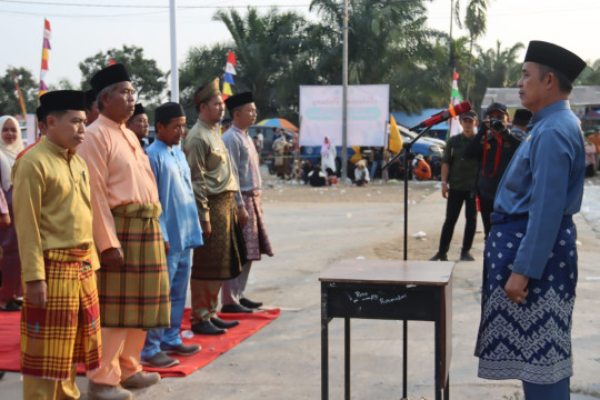 Pj Bupati Inhil Herman Lantik Pengurus DMI Dan FKUB Kecamatan Keritang Periode 2024-2029
